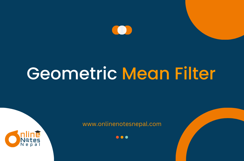 Geometric Mean Filter